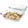 GOURMETmaxx Auflaufform Glas für Heißluftfritteuse & Ofen - 2er-Set à 800 ml | Backform rechteckig | kleine Schale zum Zubereiten, Garen & Servieren | Glasform Airfryer für Überbackenes etc.