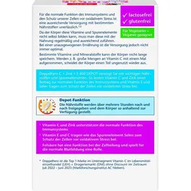 Doppelherz Aktiv Vitamin C + Zinc + E Tabletten 40 St.