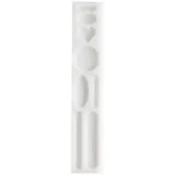 Rico Design Silikon Gießform Haarspangen und Broschen / Außenmaß Silikonform 4 x 21,5 cm