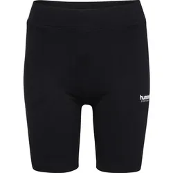 HUMMEL Damen Tight hmlLGC FEI SHORT COTTON TIGHTS, BLACK, XS