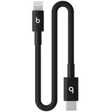 Apple Beats USB-C zu Lightning gewebtes Kabel 0.2 m Bolt Black