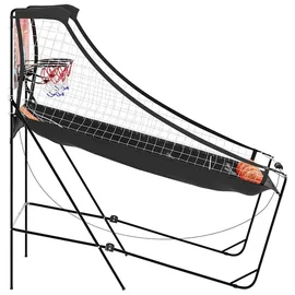 vidaXL Arcade-Basketballspiel Schwarz