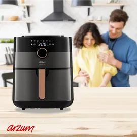 Arzum Heißluft-Fritteuse AR2074-B Schwarz