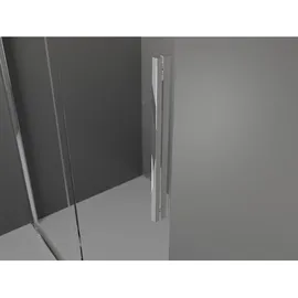Mexen Velar Duschtrennwand mit Schiebetür rechts 110 x 200 cm Transparent/Chrom 871-110-085-01-01