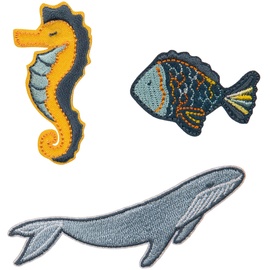 Lässig Textilsticker selbstklebend/Textile Woven Sticker Sea