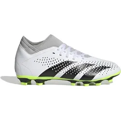 ADIDAS Herren Fussball-Rasenschuhe Predator, FTWWHT/CBLACK/LUCLEM, 42