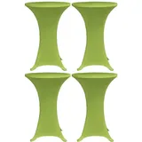 deluke Stehtischhusse AMAU Grün Ø 60 cm 4er Set