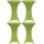 deluke Stehtischhusse AMAU Grün Ø 60 cm 4er Set