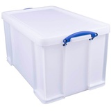 REALLYUSEFULBOX Really-Useful-Box Aufbewahrungsbox 84SWSTR, 84L, mit Deckel, Kunststoff, weiß, 71 x 44 x 38cm