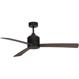 Nova Luce Axel 137 cm Deckenventilator Schwarz/Braun