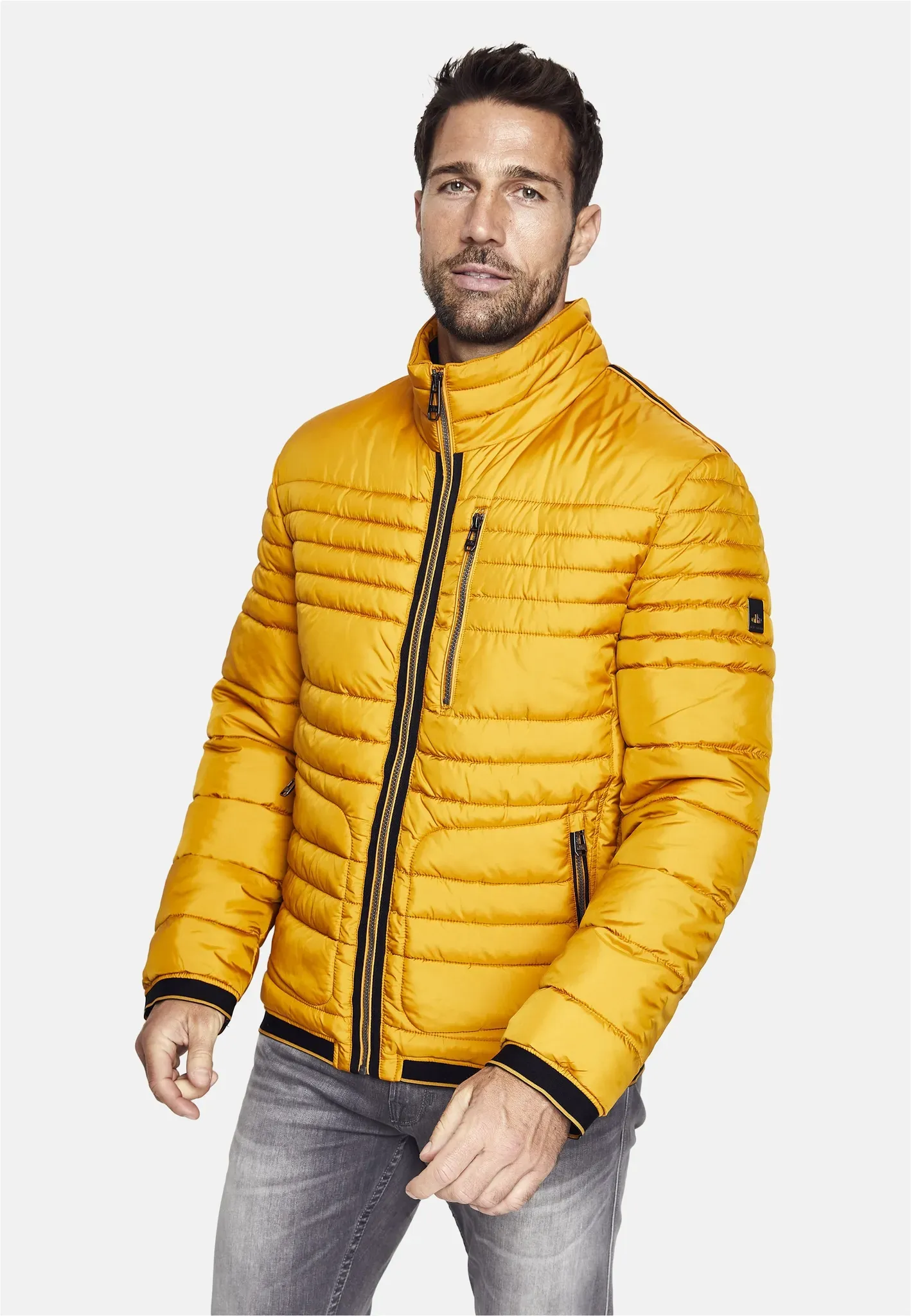 Steppjacke NEW CANADIAN Gr. 60, gelb Herren Jacken mit leichter Wattierung