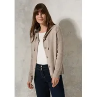 Cecil Cardigan mit Kapuze - Beige