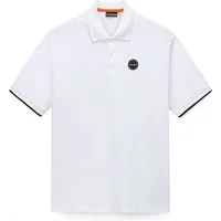 Napapijri E-badge Softshell 1 white heron (206) M