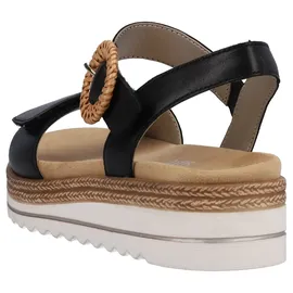 remonte Sandale schwarz | Gr.: 38
