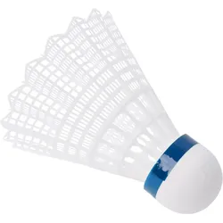 Badminton-Bälle FlashTwo Weiß Blau Mittel Badminton Unisex Weiß weiß sans taille