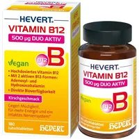 Hevert-Arzneimittel Vitamin B12 Hevert 500 μg Duo Aktiv
