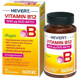 Hevert-Arzneimittel Vitamin B12 Hevert 500 μg Duo Aktiv