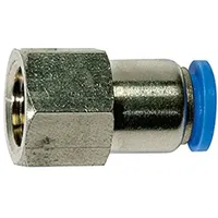 Riegler Gerade Steckverschraubung »Blaue Serie«, G 1/2 innen, Ø10