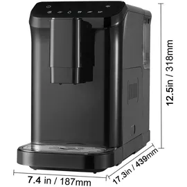 Vevor Automatische Espressomaschine 15 Bar