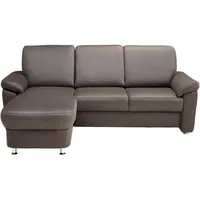 belluti Ecksofa Stoff 5-Sitzer Dunkelgrau