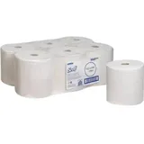 Scott Sports Handtuchrollen weiss 1lagig Performa. 19,8cmx200m Scott 6 Rollen/Pack, Haushaltspapier, Weiss