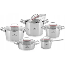 gerlach 1760 Superior Topf-Set 5-tlg. Kochtopf + Pfanne