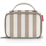 Reisenthel Thermocase Kühltasche gestreift, braun-weiß, recycelt