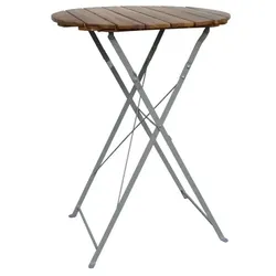 Lex Biergartentisch Stehtisch Gartentisch Biergarten Tisch Akazienholz klappbar
