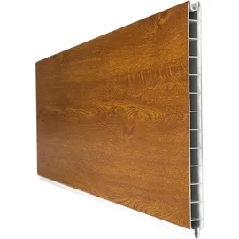GROJA Doppeltor 300 x 180 cm Eiche/Braun