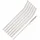 Westmark Trinkhalme gebogen 6 St. Transparent