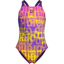 Arena Performance Mädchen Multi Colours V Back Badeanzug