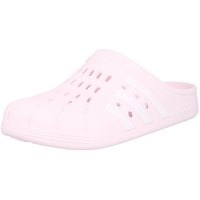adidas Adilette Clog Slide Sandal, Almost Pink/Cloud White/Almost Pink, 42