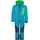 TROLLKIDS Isfjord Schneeanzug Türkis/Blau 104
