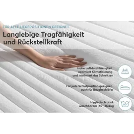 Ravensberger Matratzen Struktura-MED GEL 90 x 200 cm H3