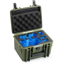 B&W International Transportkoffer wasserdicht 2000 bronze/grün für DJI Mini 5 Pro/Lito 1/Lito X1