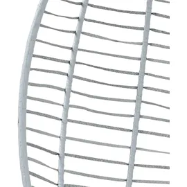 Svita Belly Hängesessel mit Gestell klappbar Hängestuhl Hängesitz Hängekorb Grau