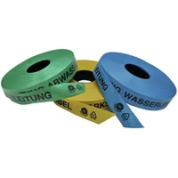 Kelmaplast Trassen-Warnband 250 m AchtungAbwasserleitung aus mind. 80% Regranulat