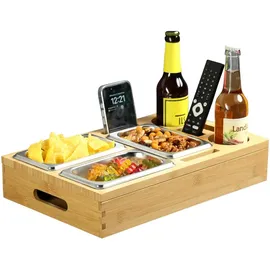 KESPER Couchbar, Bambus FSC, 39,8x26x7,5cm, braun, Bambus