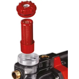 Einhell Akku-Gartenpumpe Aquinna 36/38 F LED Automatic + 2x Starterset