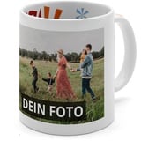 PhotoFancy® - Geburtstagstasse mit Foto selbst gestalten - Fototasse personalisieren und bedrucken