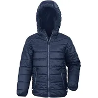 Result Core Youth Padded Jacket - Blau