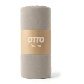 OTTO home Spannbettlaken Physalis Jersey 140 x 200 cm taupe