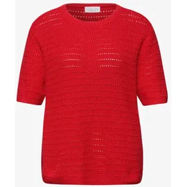 street one studio Kurzarmpullover Rot 34