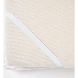 Homescapes Matratzen-Topper 180 x 200 cm 100% Gänsefeder-Füllung weiß