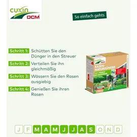 Cuxin DCM Rasen-Naturdünger 3 kg