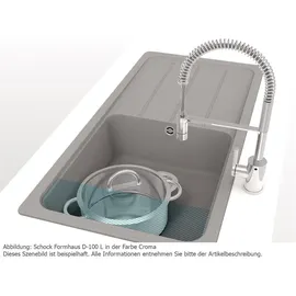 Schock Formhaus D-100L Einbau asphalt + Excenterbetätigung