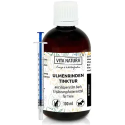 Vita Natura Ulmenrinden Tinktur SEB m.Spritze f.Hunde/Katzen 100 ml