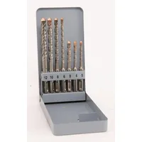 Alpen SDS-plus 2-Schneider F4 7-teilig in Metallkassette