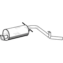 FENNO Endschalldämpfer hinten  für NISSAN 20100-2S500 20100-3S300 20100-VK101 P4054