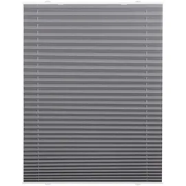 Lichtblick Plissee Haftfix, 60x130 cm grau
